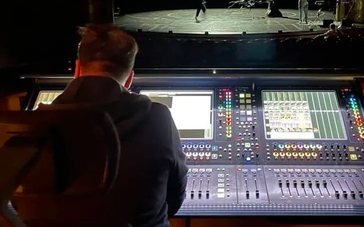 Nyskapende lyd md DiGiCo Quantum 338t