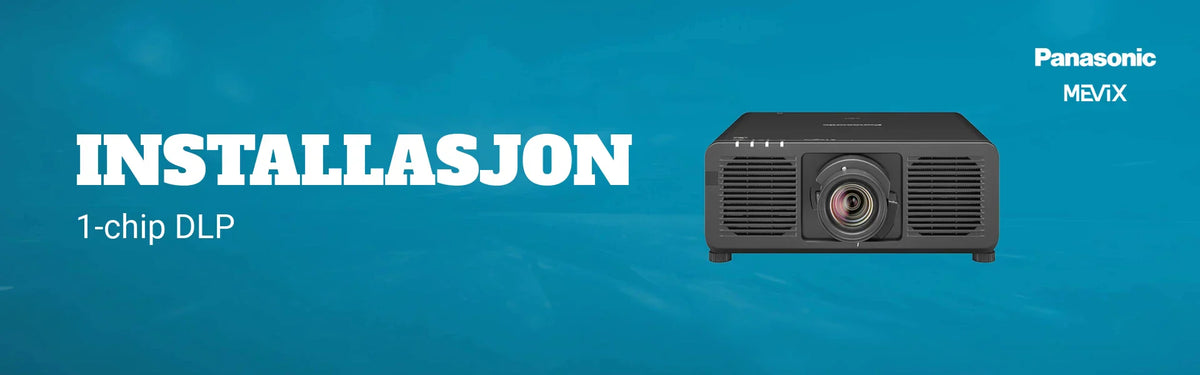Installasjon 1-chip DLP
