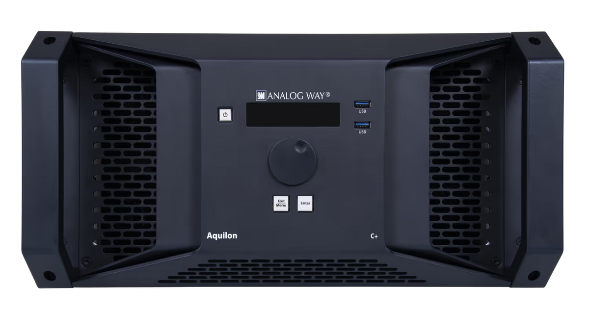 Analog Way Aquilon C presentasjonsprosessor
