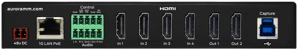 Aurora ASP-42 4K60 HDMI-matrise