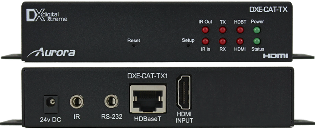 HDBaseT Transmitter (PSU sold separately ) / 4K UHD, max 70m