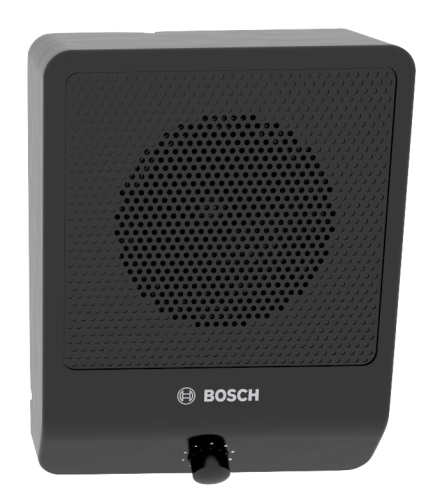 Bosch LB10-UC06V-D høyttaler sort