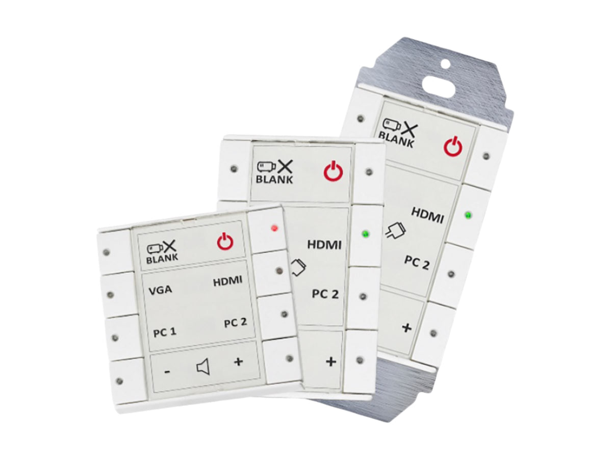 Biamp Echo Plus 8DKW kontroller hvit