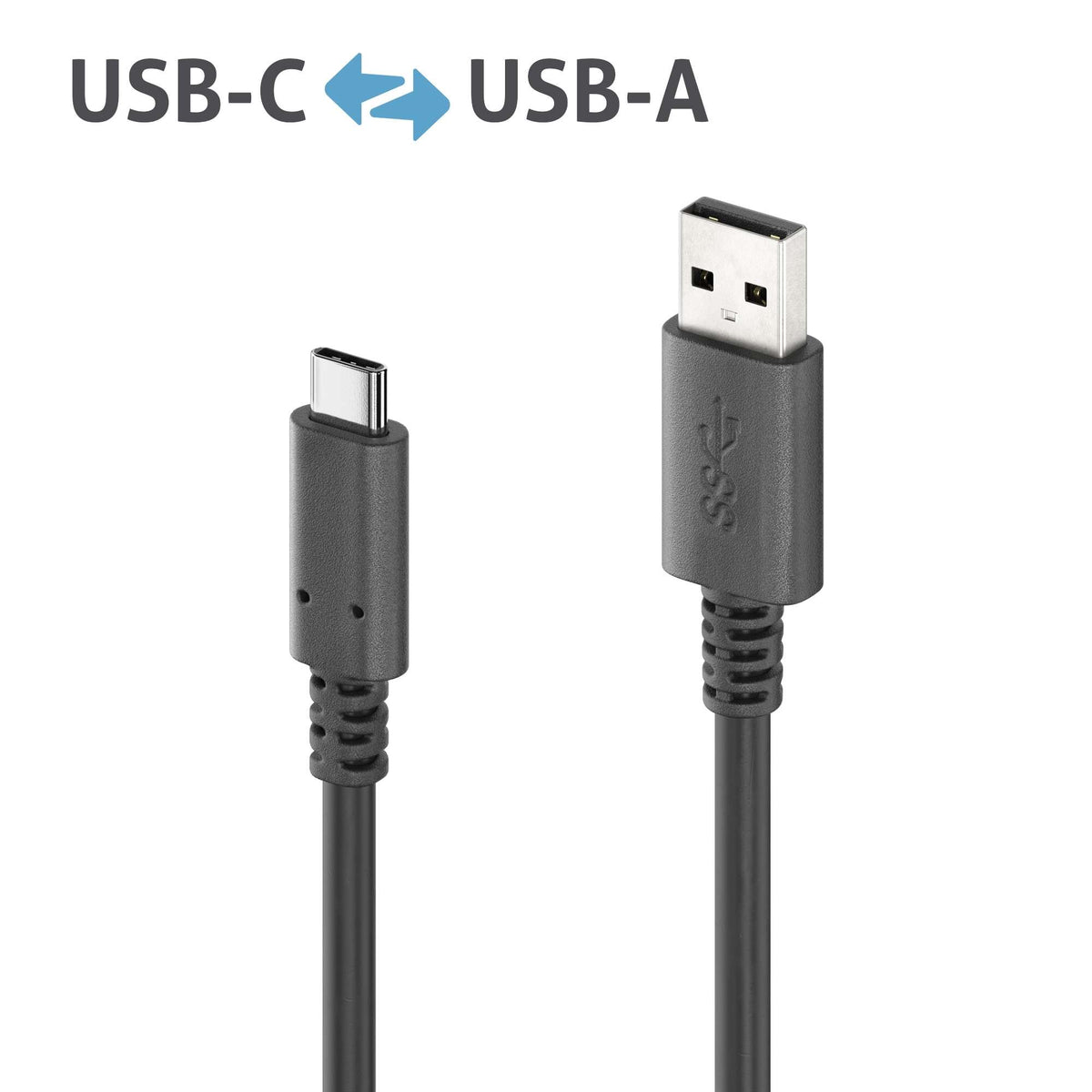 PureLink USB 3.2 Cable USB-C/USB-A – 1.0 m