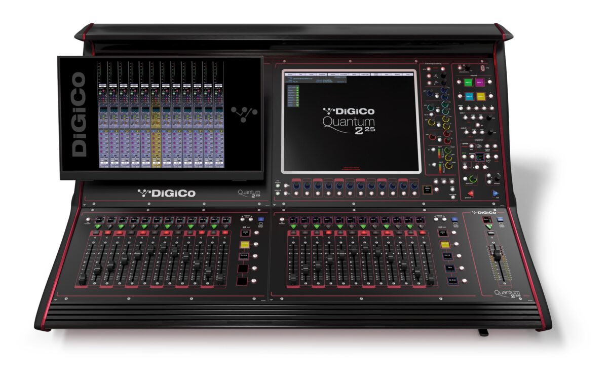 DiGiCo Quantum 225DS – digital mixer dual screen