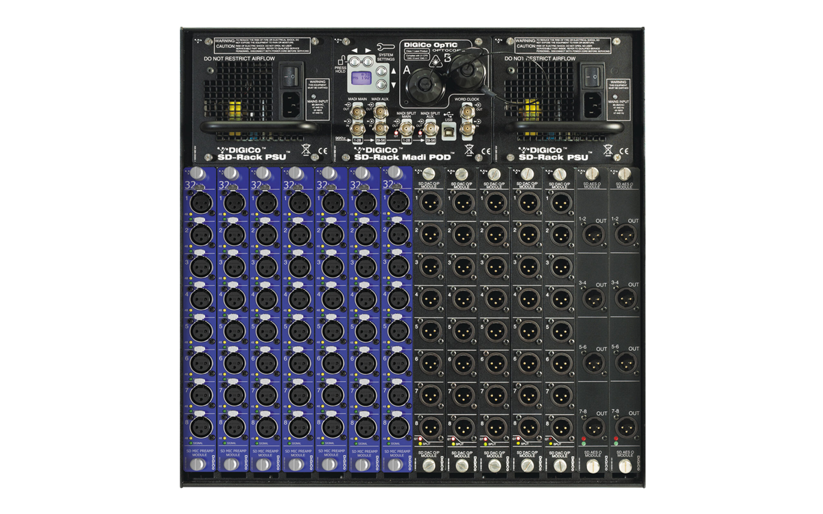 DiGiCo X-SDRM-MADI SD-Mini Rack