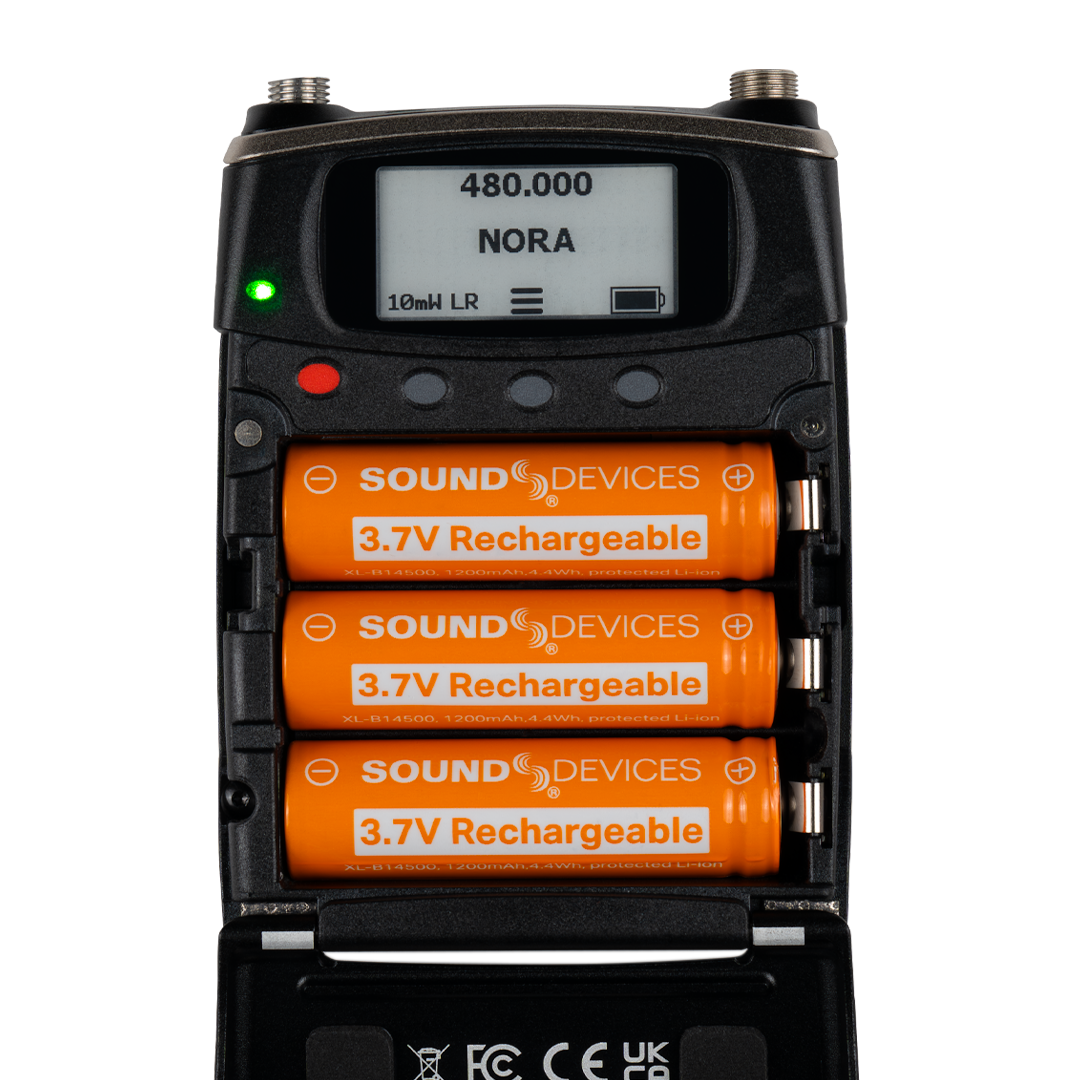Sound Devices XL-B14500 – 2x Rechargeable Li-Ion Batteries 14500