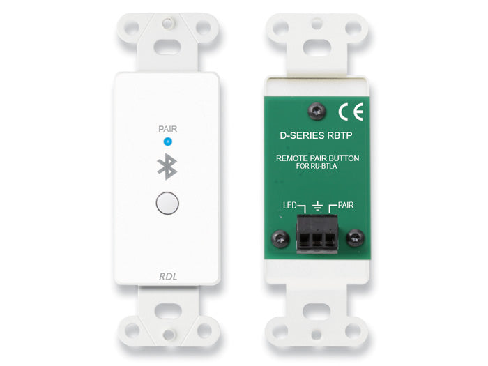 RDL D-RBTP – Remote Bluetooth Pairing Pushbutton, White