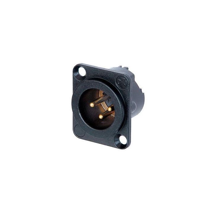 Benum Norway XLR3 chassis-plugg hann kabel