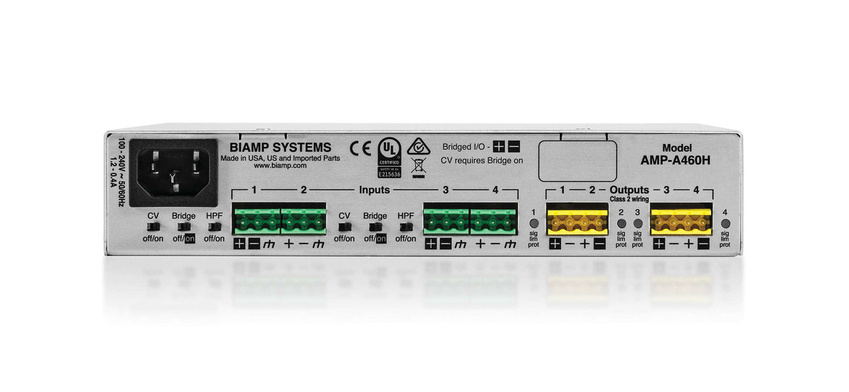 Biamp AMP-A460H forsterker