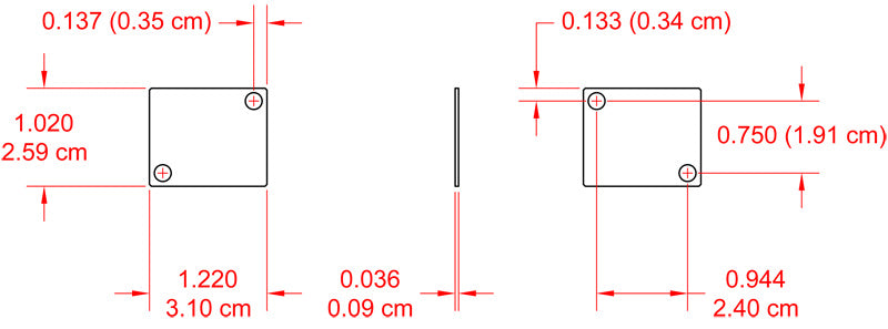 RDL AMS-FP1 fyllplate
