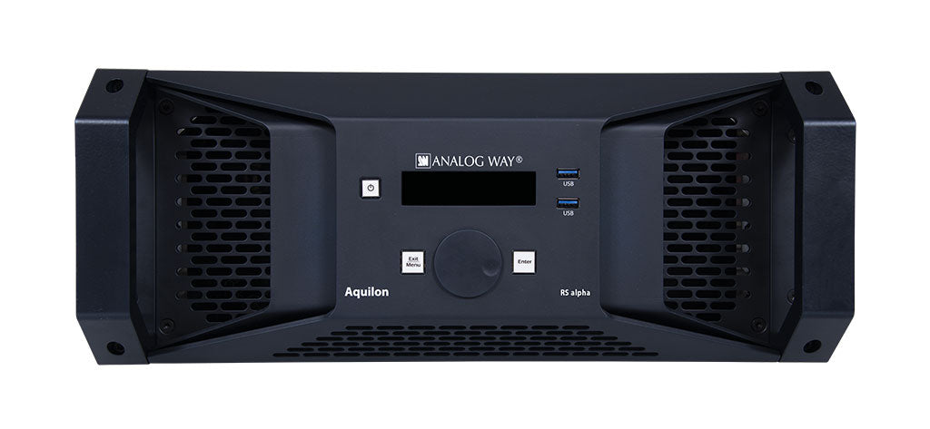 Analog Way Aquilon RS ALPHA prosessor