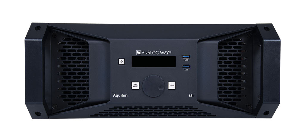 Analog Way Aquilon RS1 prosessor