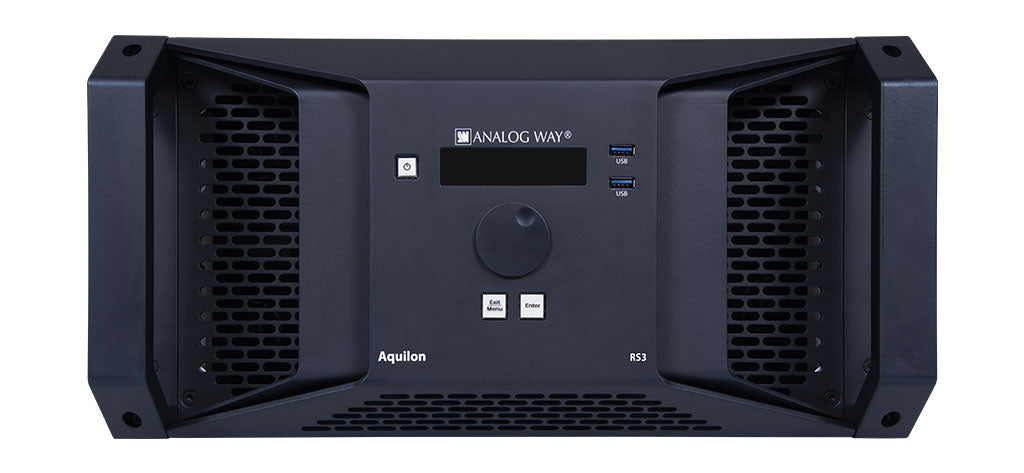 Analog Way Aquilon RS3 prosessor