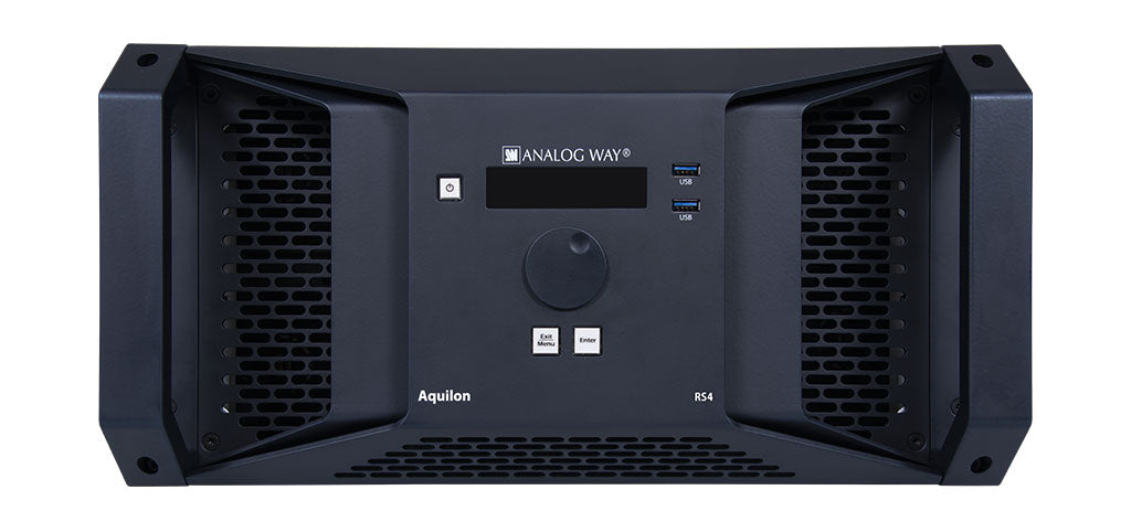 Analog Way Aquilon RS4 prosessor