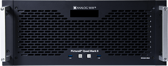 Analog Way Picturall Quad Mark II mediaserver