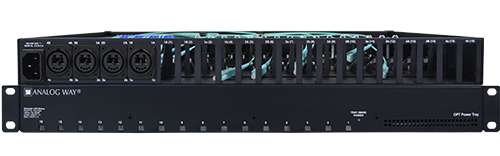 Analog Way OPT-POWERTRAY-NTD strømtray for optiske utvidere
