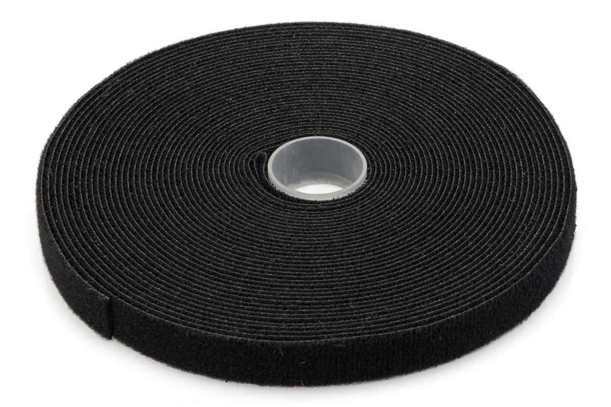 Borrelås på rull 10m x 15mm x 2.6mm, Hook-and-loop fastener