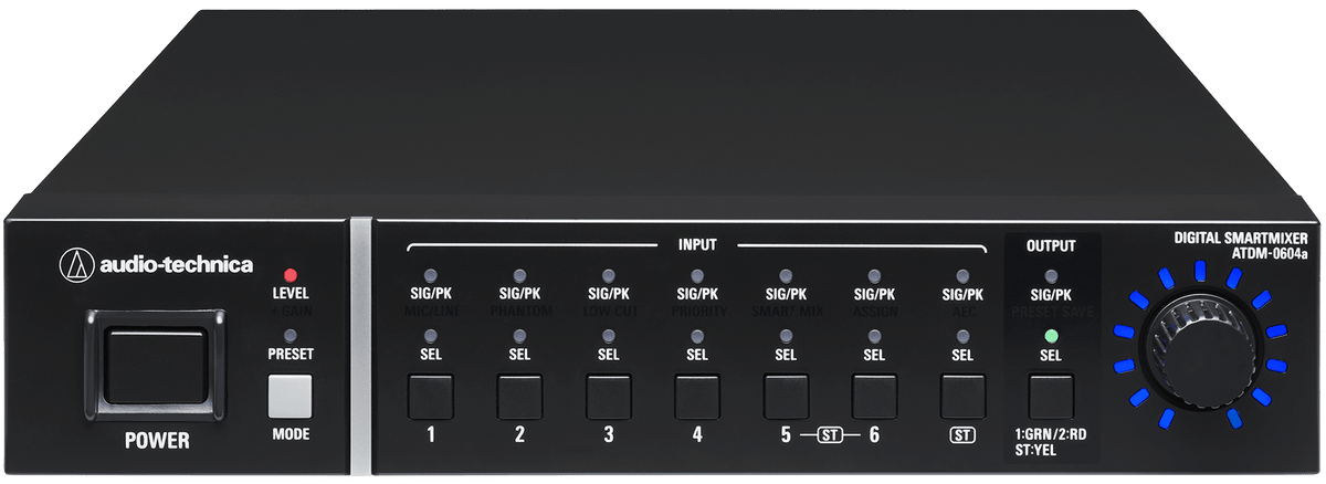 DSP 6 Inn/4 Ut AEC USB TCP/IP