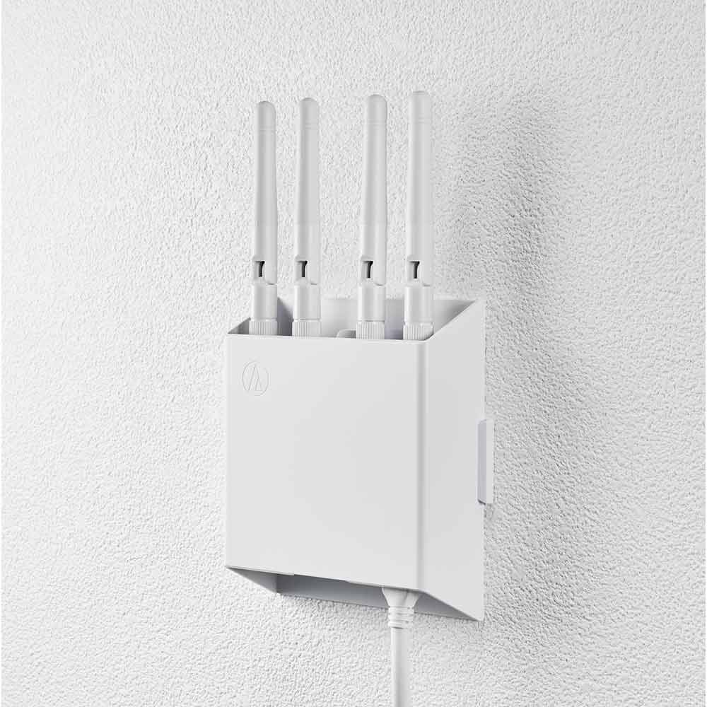 2.4 GHz 1/2-wave dipole antenna set -Hvit, f/ATW-1400 serien