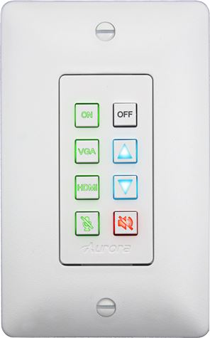 Aurora DXB-8-W kontrollpanel