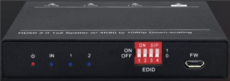 Aurora DXE-122A-DS HDMI splitter