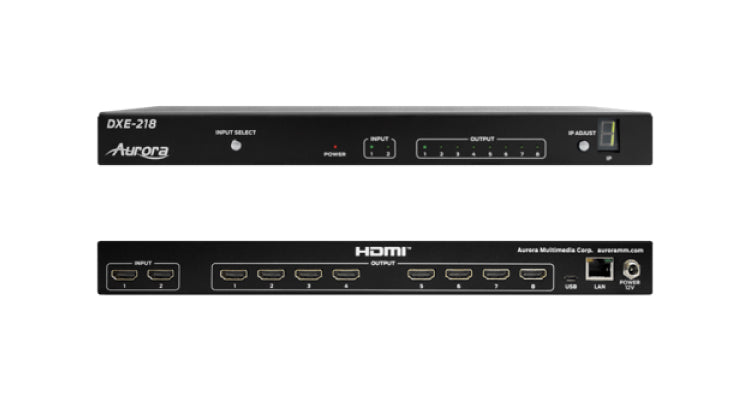 Aurora DXE-218 HDMI splitter
