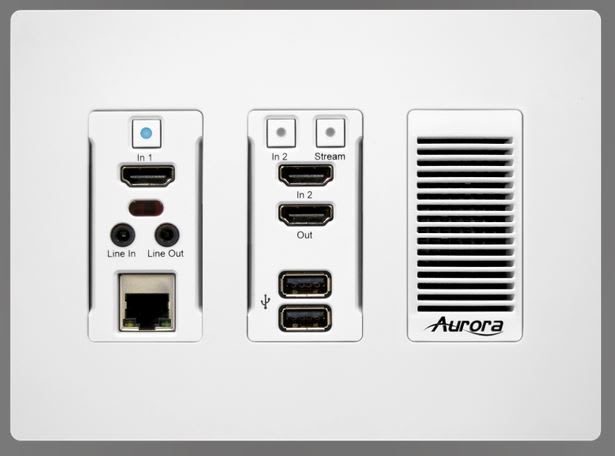 Aurora IPX-TC3A-WP3-C-Pro Tilkoblingspanel hvit