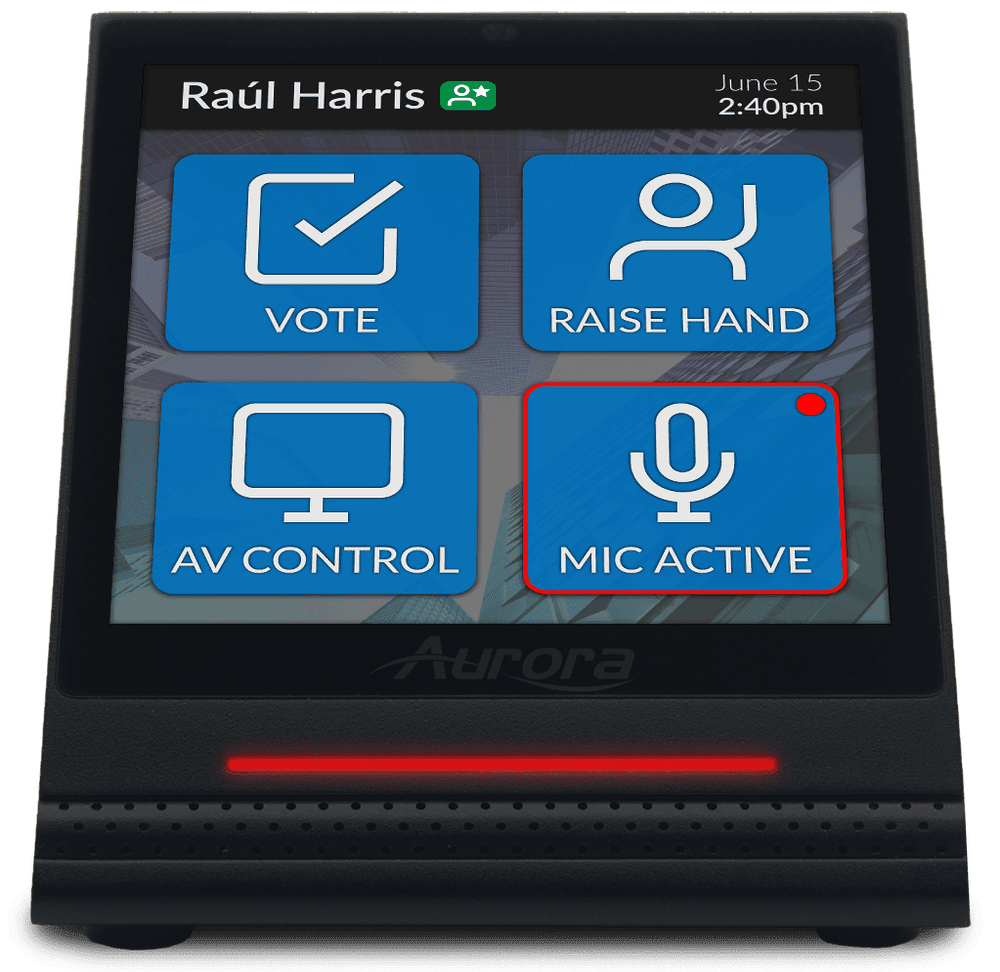 Aurora RXT-4D-B touchpanel