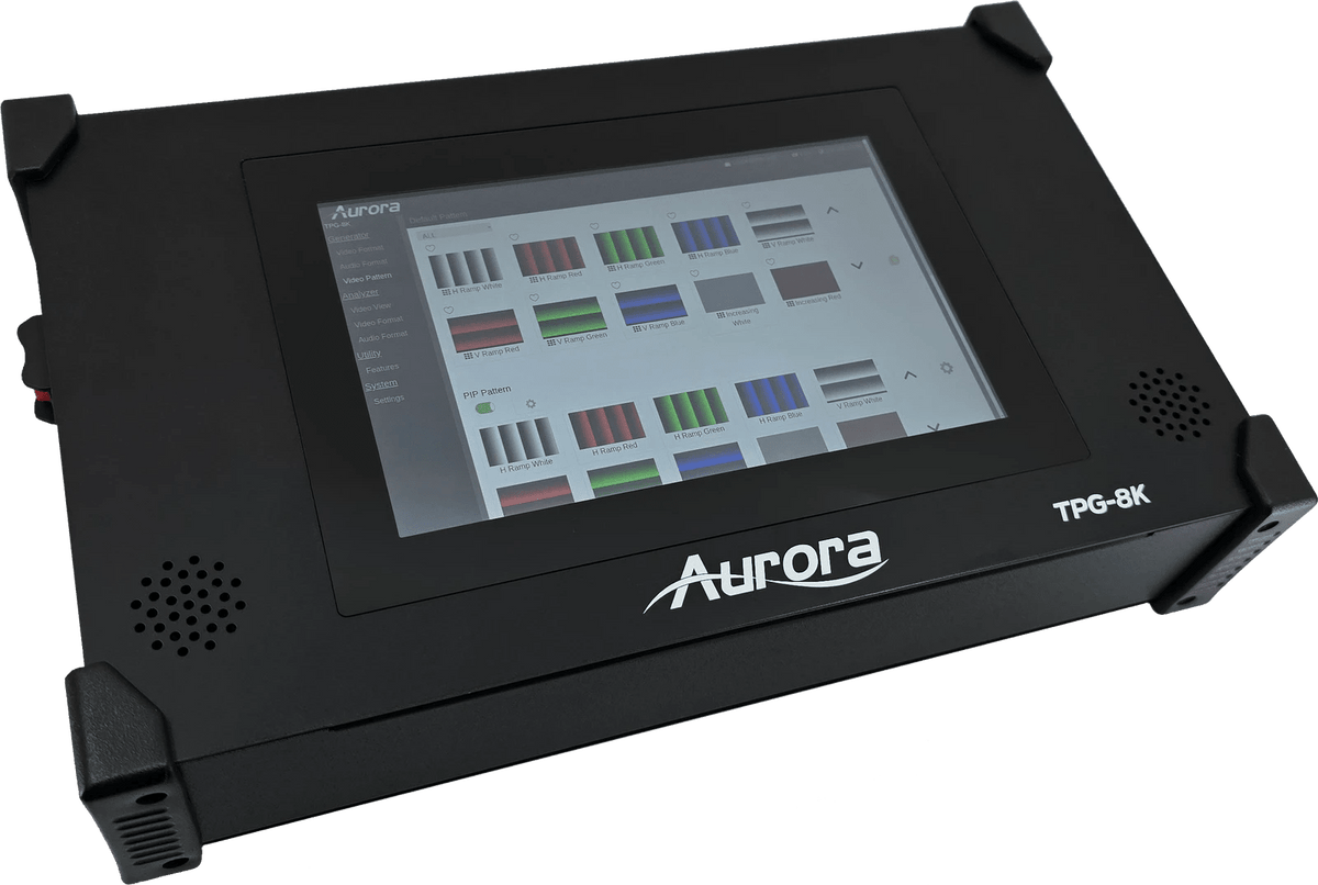 Aurora TPG-8K testmønstergenerator