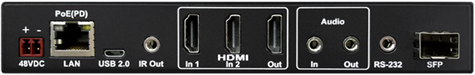 Aurora VLX-TC1-CF AV-over-IP transceiver
