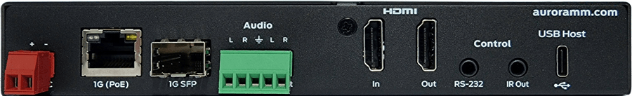 Transciever 4K30 1G+Fiber 1x HDMI RS232 USB2.0 IR