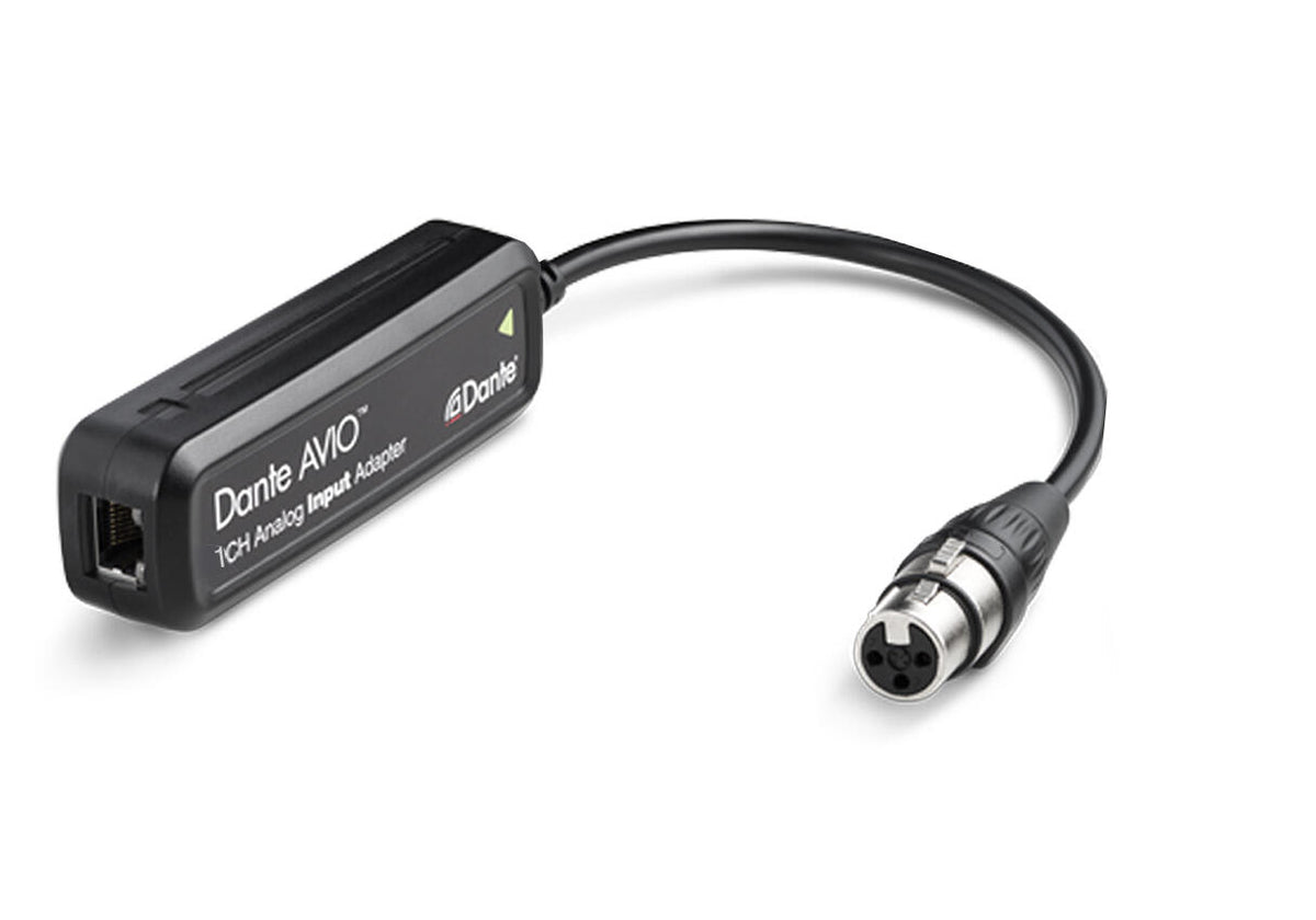 Avio Dante Analog Input XLR