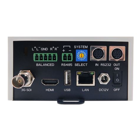 Avonic CM70-IP PTZ-kamera sort