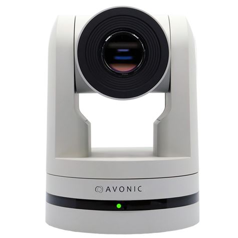 Kamera PTZ 20x Optisk Zoom HDMI SDI USB IP Hvit