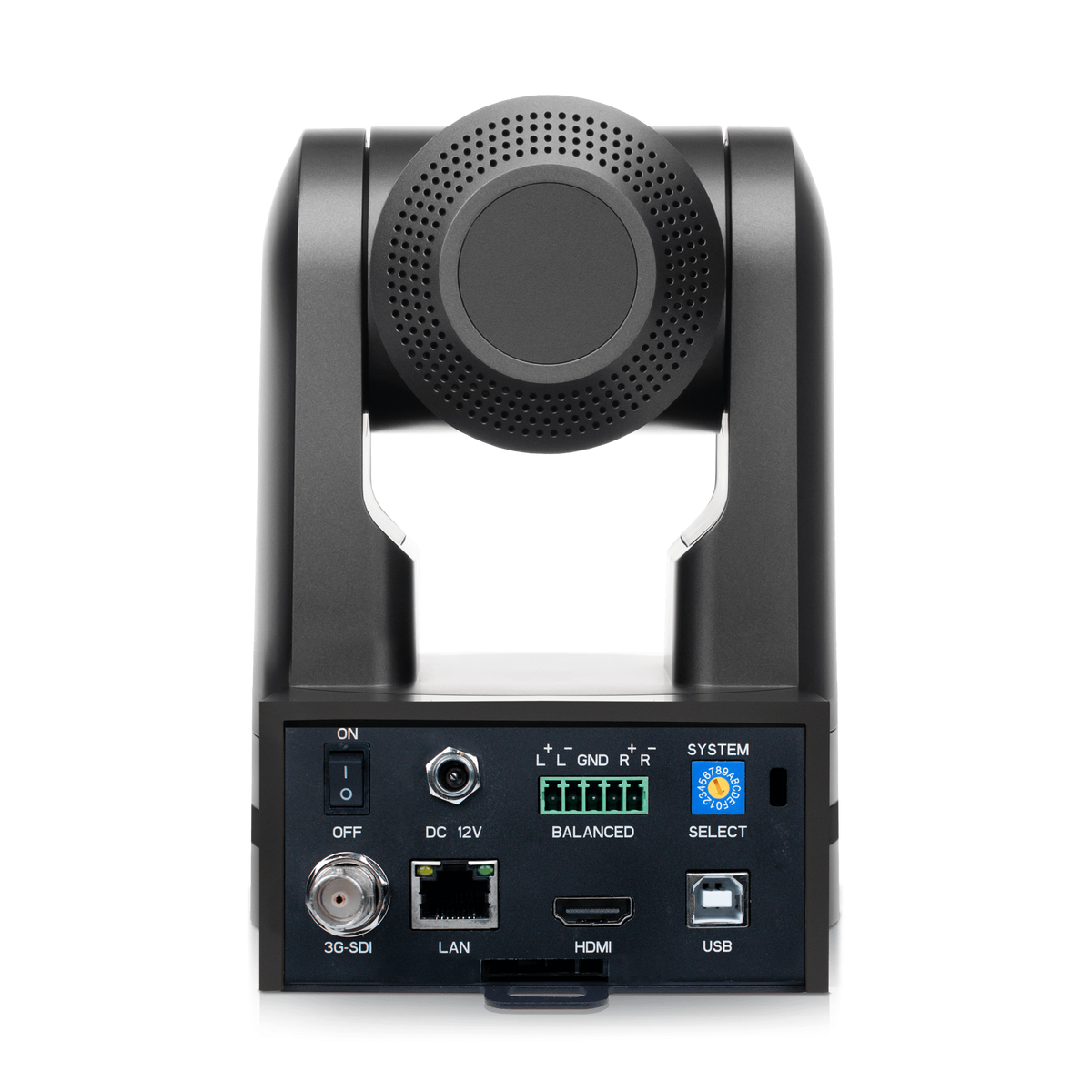 Kamera PTZ 4K30 Tracking 20x Zoom HDMI SDI USB IP Sort