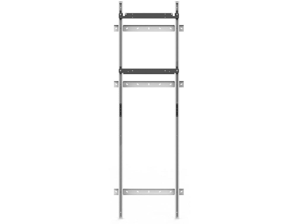 Gulvstøtte for BalanceBox 400 Hvit, mulighet for veggfeste