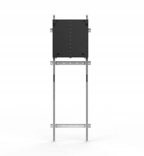 Gulvstøtte for BalanceBox 400 Hvit, mulighet for veggfeste