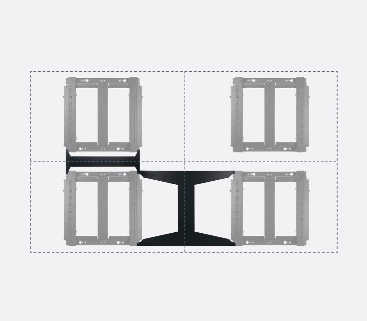 B-Tech BT8312-SP551-B brakett