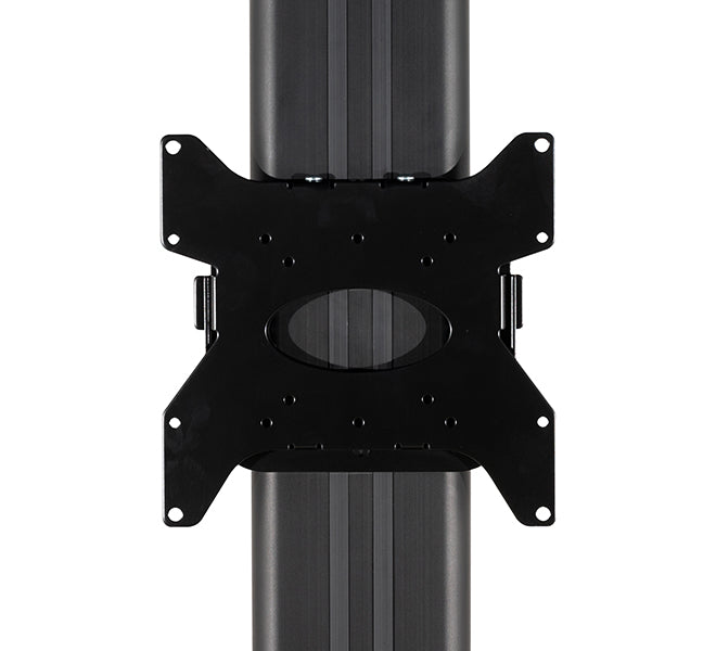 B-Tech BT8581 flatskjerm gulvstativ sort