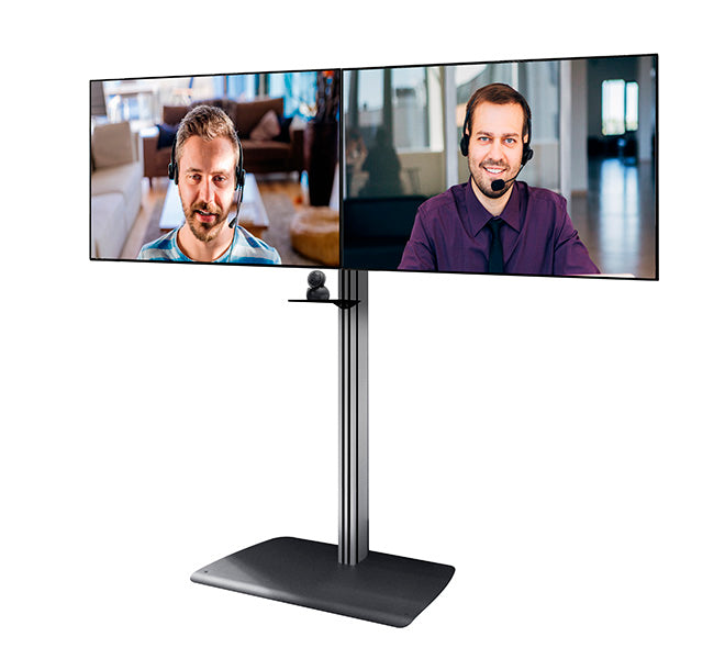 B-Tech BTF845 videokonferanse-stativ sort