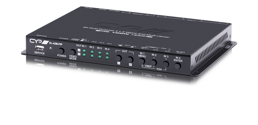 HDMI 4>2 Switch Integrert PIP