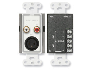 RDL D-J3 audio-inngangspanel