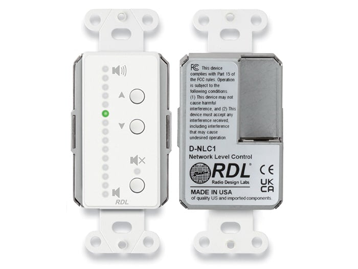 RDL D-NLC1 Dante kontroller