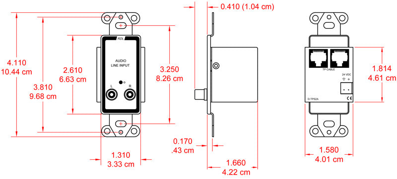 RDL D-TPS2A twisted pair sender