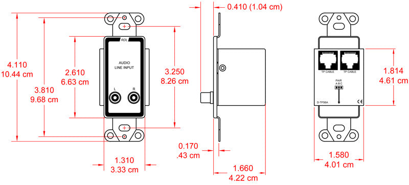 RDL D-TPS6A audiosender