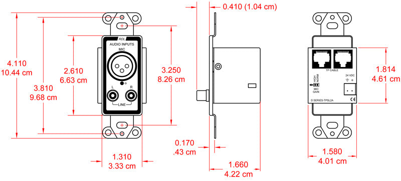 RDL D-TPSL2A sender