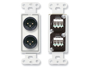 RDL D-XLR2M veggplate