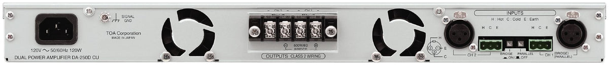 TOA DA-250D effektforsterker