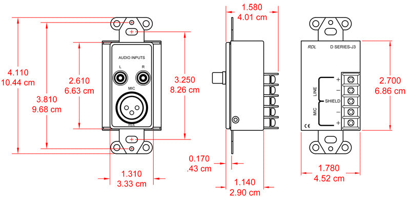 RDL DB-J3 DSP